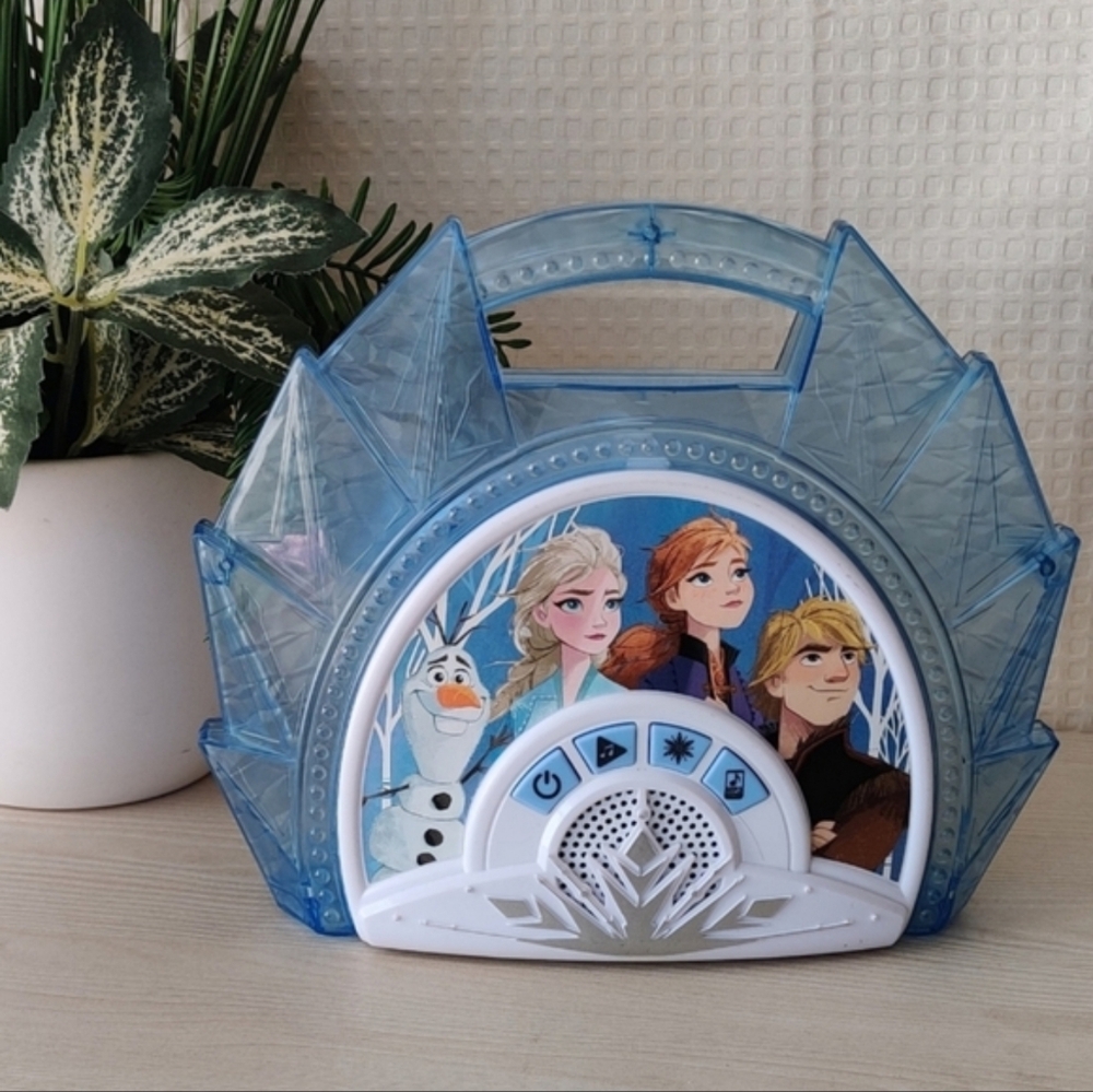 Disney Frozen 2 Sing Along Light up Boombox with Microphone